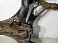 балка подвески передняя (подрамник) Volkswagen Touareg 1 поколение 2006, 3.0 л., BKS, дизель, 6МКПП, черный, внедорожник 5 дв., полный привод, 7L0400025 - фото №9