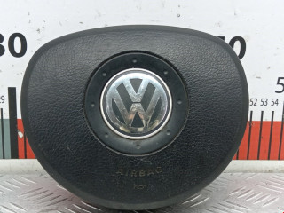 подушка безопасности водителя Volkswagen Touran 1 поколение 2006, 1.6 л., МКПП, минивэн, 1T0880201D4EC