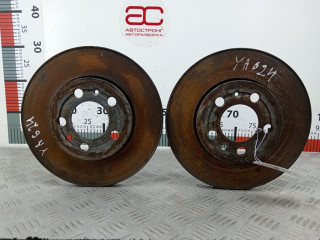 диск тормозной передний Volkswagen Polo 4 поколение 2003, 1.4 л., МКПП, седан, 6R0615301C