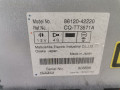 магнитола Toyota RAV4 3 поколение (XA30) 2007, 2.2 л., МКПП, внедорожник 5 дв., 8612042220 - фото №4