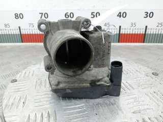 заслонка дроссельная Volkswagen Polo 4 поколение 2005, 1.2 л., МКПП, хетчбэк 3 дв., 03D133062E