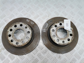 диск тормозной задний Volkswagen Caddy 3 поколение 2008, 2.0 л., МКПП, фургон, 1K0615601AB
