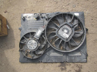 вентилятор радиатора Volkswagen Touareg 1 поколение 2003, 4.2 л., АКПП, внедорожник 5 дв., 7L0959455C, 7L0959455E