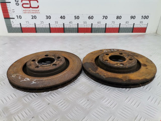 диск тормозной передний Volkswagen Golf 4 поколение 1999, 2.0 л., МКПП, универсал, 1J0615301M