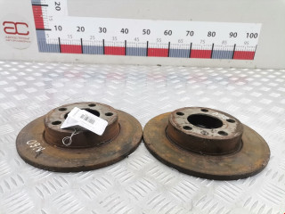 диск тормозной задний SEAT Toledo 2 поколение 1999, 1.6 л., МКПП, седан, 1J0615601