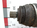 полуось передняя правая (приводной вал, ШРУС) Volkswagen Sharan 1 поколение 1999, 1.9 л., АКПП, минивэн, JZW407450HX - фото №2