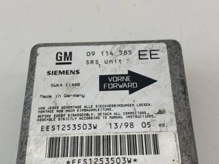 блок AirBag Opel Corsa B 1999, 09114585, 5WK1140B, EES1253503W