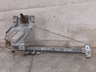 стеклоподъемник задний правый Audi 80 B3 1989, 893839400