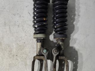 стойка передняя левая Volkswagen Touareg 1 поколение 2006, 3.0 л., BKS, дизель, 6МКПП, черный, внедорожник 5 дв., полный привод, 7L6413031L