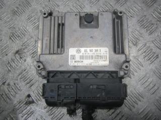блок управления двигателем Volkswagen Golf Plus 2 поколение 2012, 2.0 л., АКПП, минивэн, 03L907309R, 0281016674