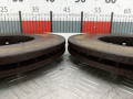 диск тормозной передний Volkswagen Polo 4 поколение 2001, 1.4 л., МКПП, хетчбэк 3 дв., 6R0615301 - фото №4