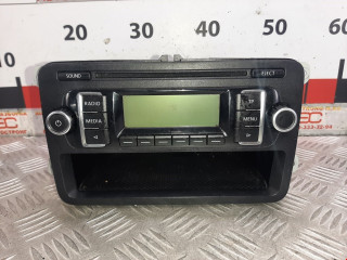 магнитола Volkswagen Golf 6 поколение 2009, 1.4 л., МКПП, хетчбэк 5 дв., 1K0057156BX