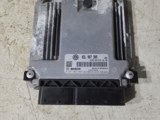 блок управления двигателем Volkswagen Passat B6 2009, 2.0 л., TDi PD, CBAA, дизель, 6МКПП, серебристый, универсал, передний привод, 0281015029, 03L907309
