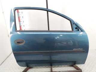 дверь передняя правая Opel Corsa C 2000, 1.7 л., МКПП, хетчбэк 3 дв., 24407636