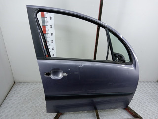 дверь передняя правая Citroen C3 1 поколение [рестайлинг] 2007, 1.4 л., МКПП, хетчбэк 5 дв., 9004S6