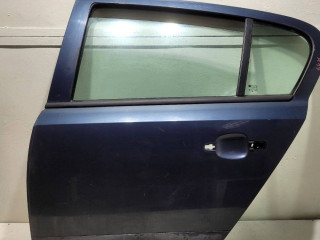 дверь задняя левая Opel Astra H 2006, 1.6 л., Z 16 XEP, бензин, серый, хетчбэк 5 дв.