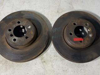 диск тормозной передний Land Rover Range Rover 3 поколение 2003, 3.0 л., TDi, дизель, АКПП, синий, внедорожник 5 дв., полный привод