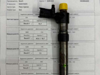 форсунка Citroen C-Crosser 1 поколение 2009, 2.2 л., дизель, 0445115025, 0445115092