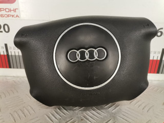 подушка безопасности водителя Audi A3 8L [рестайлинг] 2002, 1.8 л., МКПП, хетчбэк 3 дв., 8L0880201BAQ4