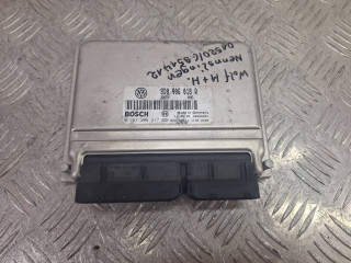 блок управления двигателем Volkswagen Passat B5 1998, 1.8 л., бензин, МКПП, универсал, 0261206317, 8D0906018R