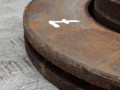 диск тормозной передний Renault Megane 2 поколение 2003, 1.6 л., МКПП, универсал, 402068053R - фото №2