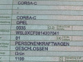 дверь передняя правая Opel Corsa C 2001, 1.2 л., МКПП, хетчбэк 3 дв., 24407636 - фото №10