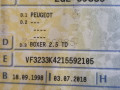 дверь передняя левая Peugeot 1998, 2.5 л., МКПП, 9002AJ - фото №9