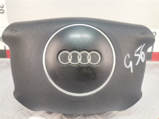 подушка безопасности водителя Audi A3 8L [рестайлинг] 2002, 1.6 л., МКПП, хетчбэк 3 дв., 8E0880201AA