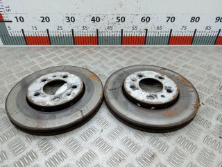 диск тормозной передний Volkswagen Golf 4 поколение 2001, 1.4 л., МКПП, хетчбэк 3 дв., 1J0615301D