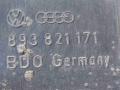 защита арок передняя левая (подкрылок) Audi 80 B3 1987, 1.8 л., бензин, МКПП, седан, передний привод, 893821171 - фото №3