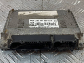 блок управления двигателем Volkswagen Fox 2 поколение 2007, 1.2 л., бензин, МКПП, хетчбэк 5 дв., 03D906023B, 5WP4080004