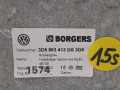 шторка солнцезащитная задняя Volkswagen Phaeton 1 поколение 2002, 3.2 л., АКПП, седан, 3D5861325F75R - фото №8