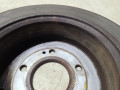 диск тормозной задний Hyundai Santa Fe 2 поколение (CM) 2008, 2.2 л., D4EB, дизель, АКПП, серый, внедорожник 5 дв. - фото №5