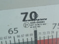 стекло двери задней левой Mercedes-Benz C-Класс W203/S203/CL203 2003, A2027300318 - фото №2