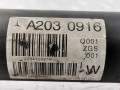 карданный вал Mercedes-Benz CLC-Класс 1 поколение 2009, 1.8 л., МКПП, купе, A2034100916 - фото №5
