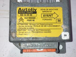 блок AirBag Citroen Xsara 1 поколение 1998, 1.8 л., бензин, МКПП, хетчбэк 5 дв., 9631950680, 550538900