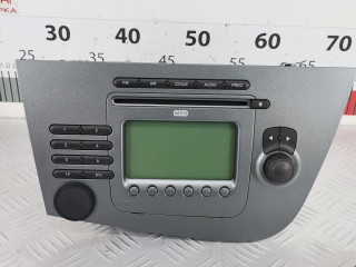 магнитола SEAT Leon 2 поколение 2007, 1.9 л., МКПП, хетчбэк 5 дв., 1P1035186BN87