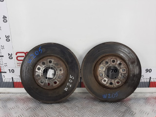 диск тормозной передний Skoda Octavia 2 поколение (A5) 2006, 2.0 л., МКПП, универсал, 5Q0615301F