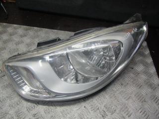фара левая Hyundai i10 1 поколение [рестайлинг] 2010, 1.1 л., МКПП, хетчбэк 5 дв.