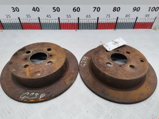диск тормозной задний Toyota Yaris P1 2000, 1.0 л., МКПП, хетчбэк 3 дв.