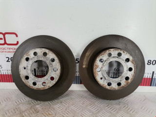 диск тормозной задний Volkswagen Touran 1 поколение 2004, 1.9 л., МКПП, минивэн, 1K0615601AJ