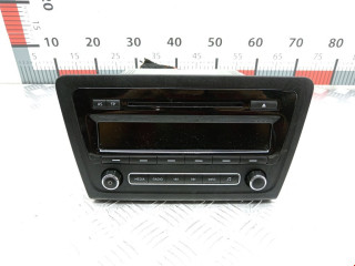 магнитола Skoda Rapid 1 поколение NH 2015, 1.6 л., МКПП, хетчбэк 5 дв., 5J0035161E