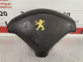 подушка безопасности водителя Peugeot 307 1 поколение 2004, 1.6 л., МКПП, универсал, 4112HW