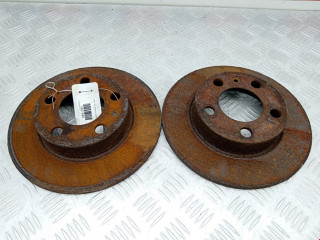 диск тормозной задний Volkswagen Golf 4 поколение 2002, 1.6 л., МКПП, универсал, 2Q0615601H