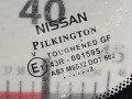 стекло кузовное боковое левое Nissan Note E11 [рестайлинг] 2013, 1.5 л., МКПП, минивэн - фото №2
