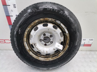 Диск колесный штампованный (железо) Volkswagen Golf 4 поколение 2000, 1.4 л., МКПП, хетчбэк 3 дв., 1J0601027P