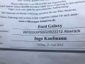 бампер задний Ford Galaxy 1 поколение [рестайлинг] 2003, 1.9 л., МКПП, минивэн, 1251379 - фото №11