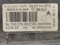 фара правая Citroen C5 1 поколение [рестайлинг] 2006, 1.6 л., МКПП, универсал, 9650055880 - фото №4