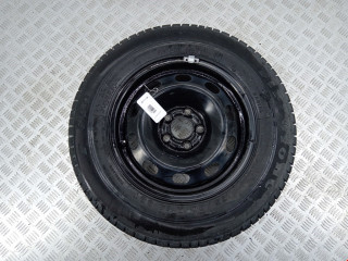 Диск колесный штампованный (железо) Volkswagen Golf 4 поколение 2002, 1.4 л., МКПП, универсал, 1J0601027P