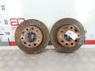 диск тормозной задний Volkswagen Golf 5 поколение 2007, 2.0 л., АКПП, хетчбэк 5 дв., 1K0615601AB